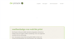 Desktop Screenshot of die-pistazie.de